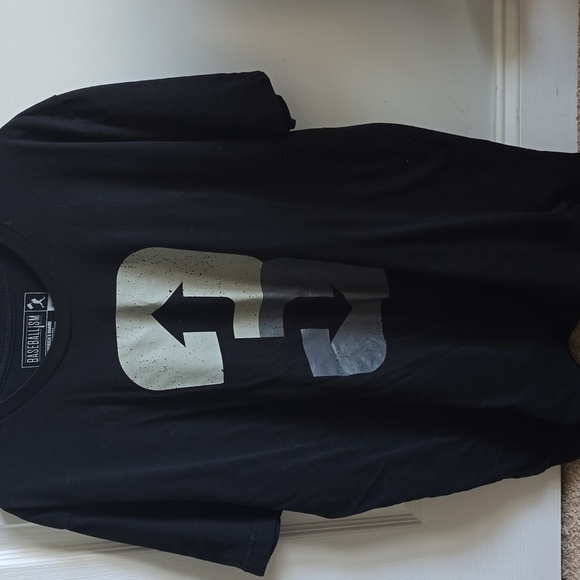 Baseballism black tshirt unisex - Picture 1 of 4